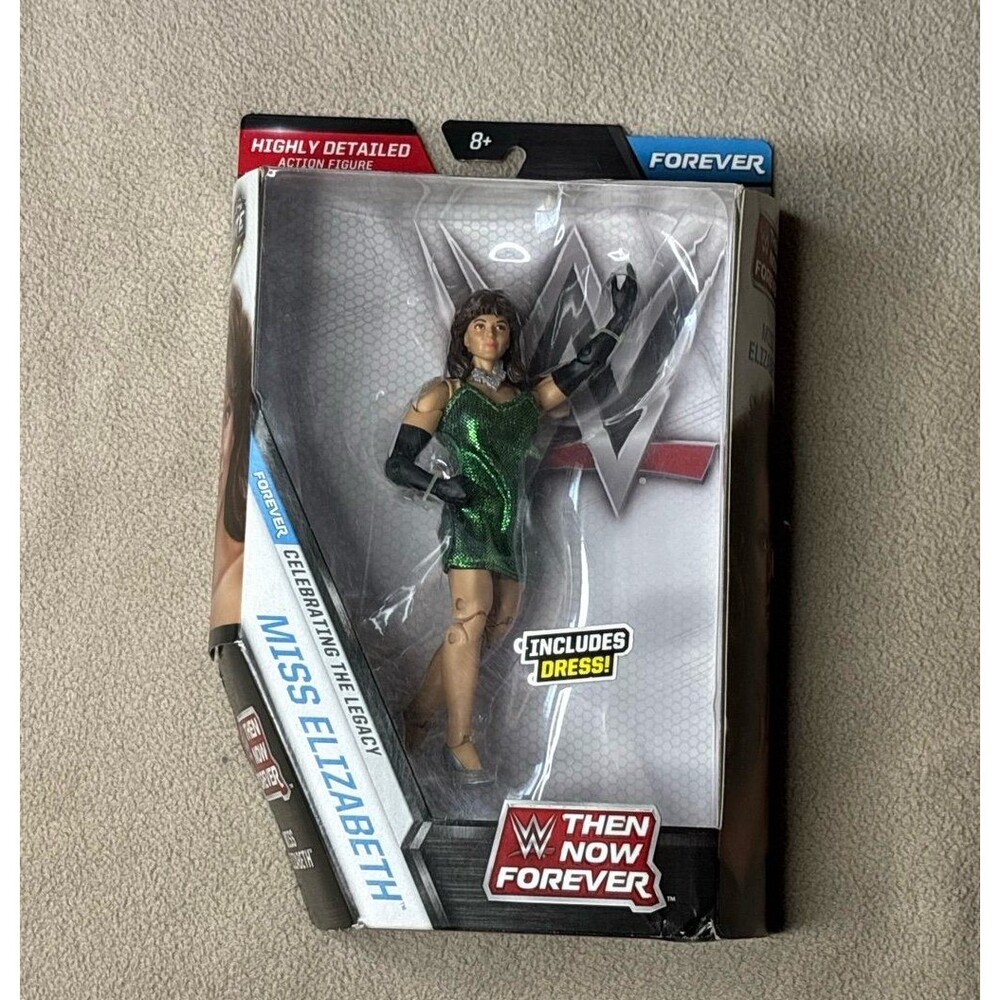 Miss Elizabeth WWE Mattel Then Now Forever Elite Action Figure Wrestling WWF NEW